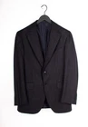 Boglioli Men Suit Striped Two Pieces Blazer Pants Size IT52/L