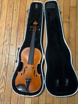 Vtg Hermet Schartel Handcrafted European Violin   Model HS44   Full Size 4/4