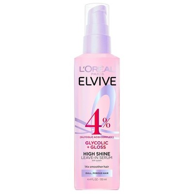 L'Oreal Elvive Glycolic + Gloss Leave-In Serum 4.4oz