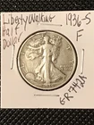 1936-S Liberty Walking Half Dollar   F