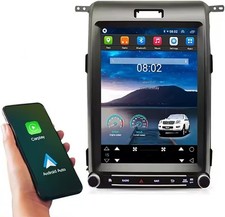 12.1in Android 13 Car Stereo Wireless CarPlay Android Auto Ford F150 Raptor 2013