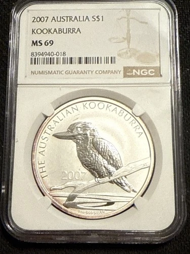2007 Australia Kookaburra NGC MS69
