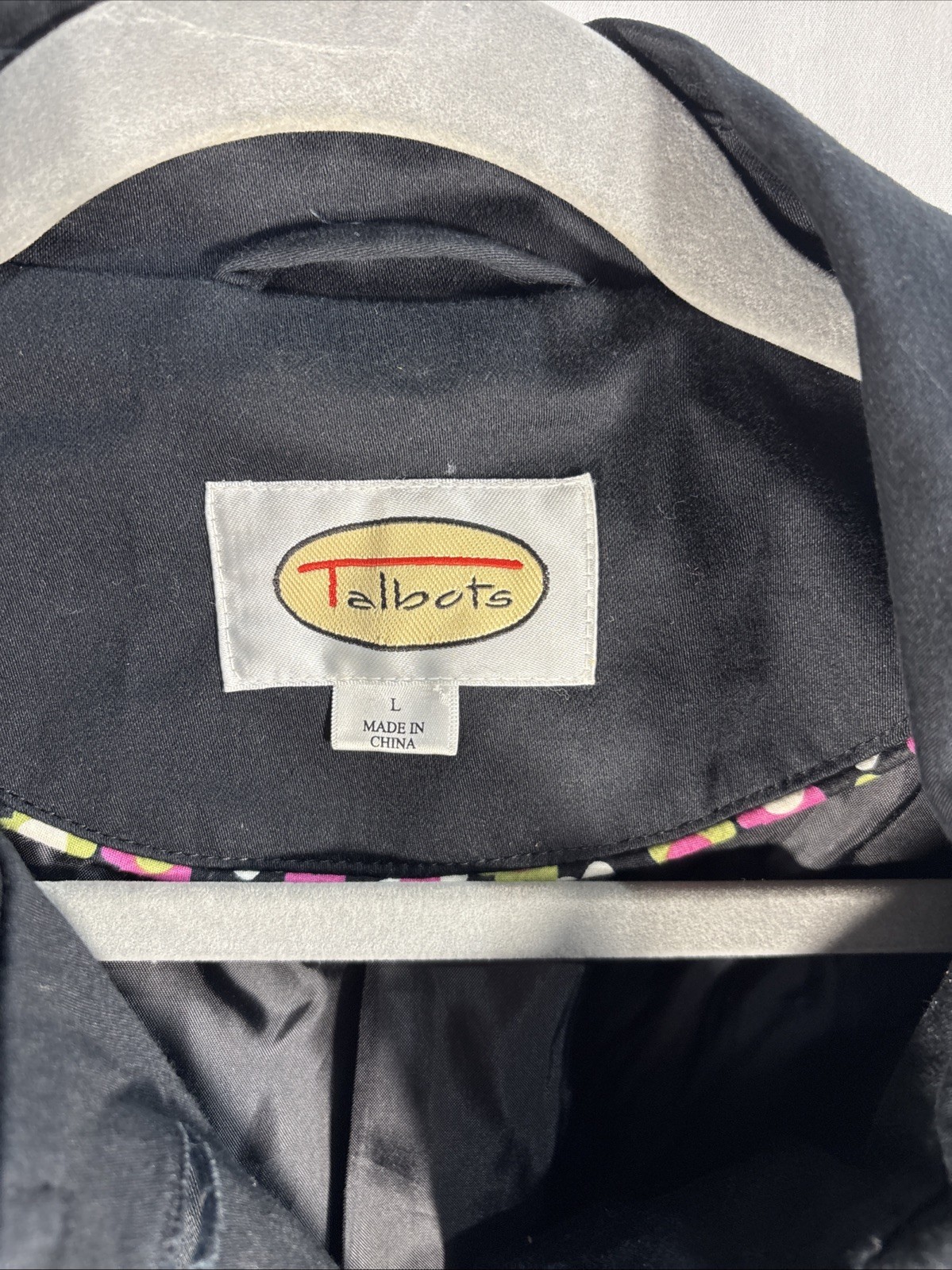 Talbot's Black Spring/Fall Jacket Size: L, Color:… - image 3