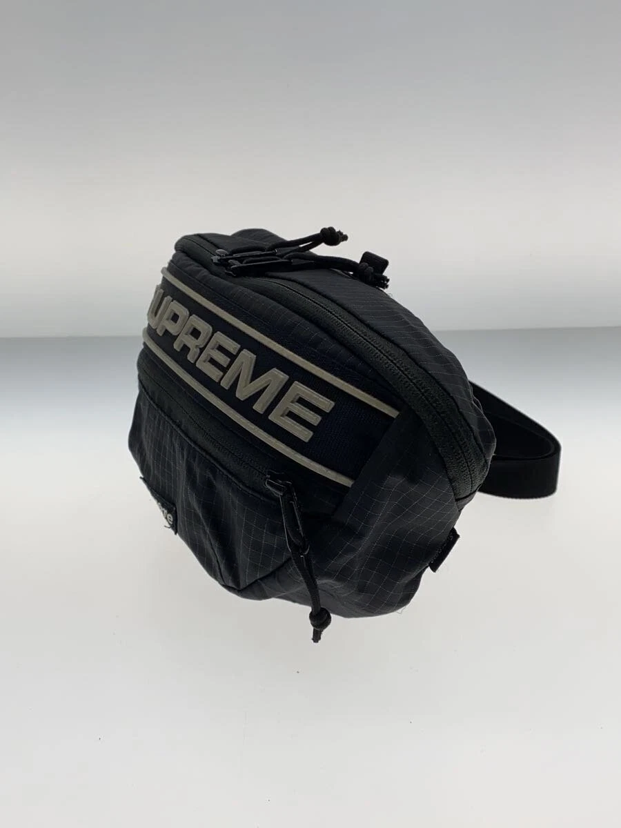 Sac taille suprême/nylon/noir/à carreaux