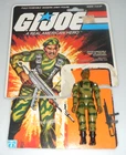 Vintage 1982 Straight Arm Stalker G.I. GI Joe 100% Complete v1 Figure 3.75 ARAH