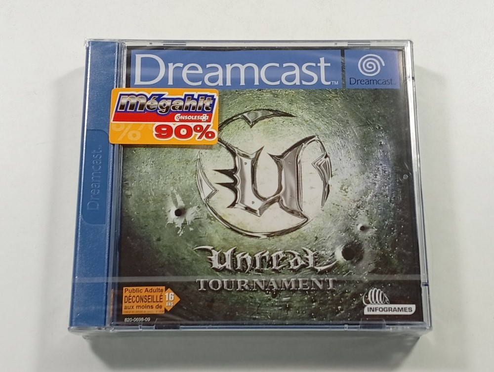 UNREAL TOURNAMENT SEGA DREAMCAST (DC) PAL-FR (NEUF - BRAND NEW)