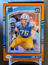 2024 Panini Donruss Optic Rated Rookie Orange Prizm /249 Joe Alt Chargers RC