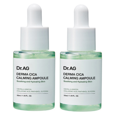 Dr.AG Derma Cica Calming Ampoule 35ml (1.18oz) 2ea