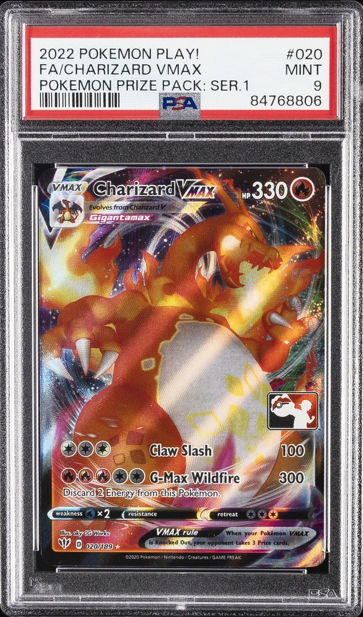 Charizard VMAX 020/189 Prize Pack Series Cards for sale | eBay