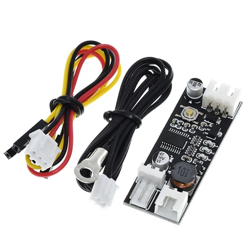 Einzelnes 12-V-0,8-A-DC-PWM-2-3-Draht-Lüftertemperaturregler-Drehzahlregler5777