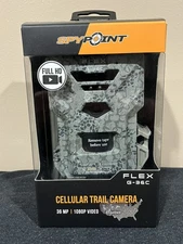 SPYPOINT FLEX G-36 CAMO Cellular Trail Camera 36 MP 1080P Video & Sound GPS