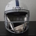 Indianapolis Colts Autographed Football Helmet Beckett Authenticated Original