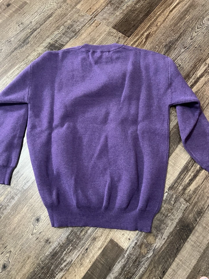 TCU Horned Frogs Men's Sideline Purple Sweater Size XS Go Frogs NWOT - Image 3 of 3