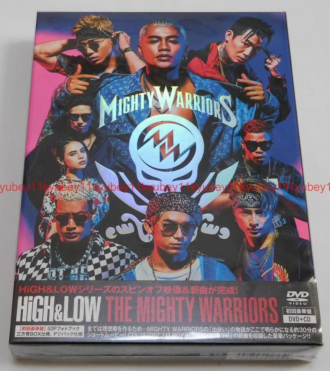 HiGH&LOW THE MIGHTY WARRIORS Limited Edition DVD CD Photobook