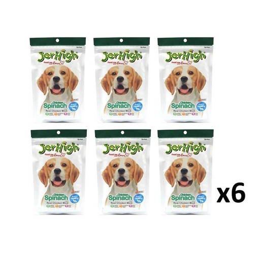 JerHigh Vegetales Espinacas Palo Perro Cachorro Golosinas Pollo Carne Comida Snack 60g - Imagen 14 de 16