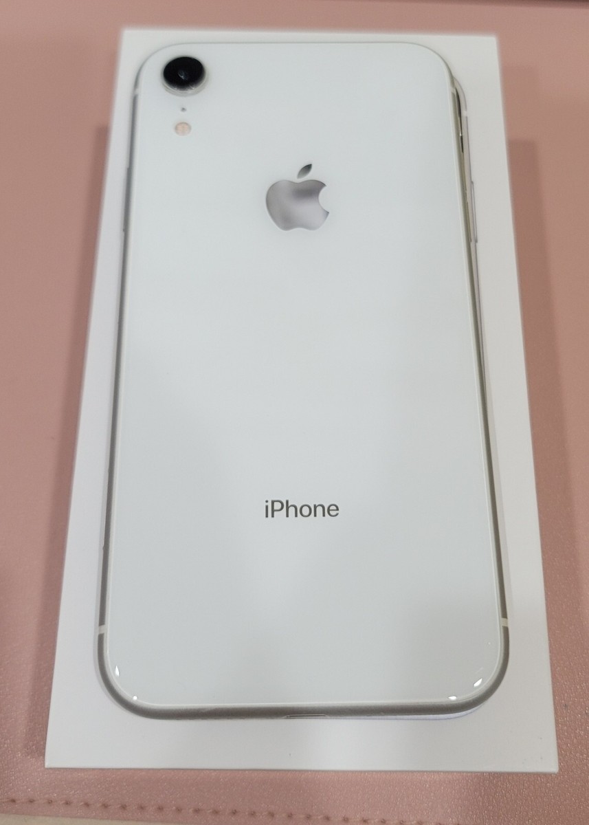 iPhoneXR ホワイト Pre-Owned Apple iPhone XR 128GB White Fully Unlocked