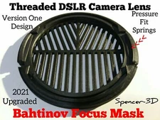 52mm Thread DSLR Camera Lense Bahtinov Focus Mask