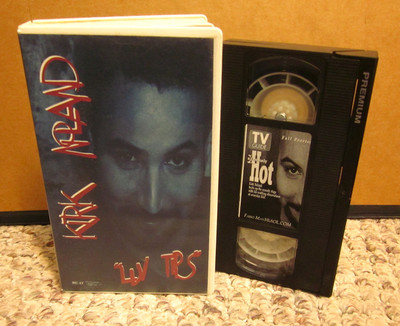 KIRK NOLAND stand-up comedy Luv Tips autograph 1995 sound effects VHS improv