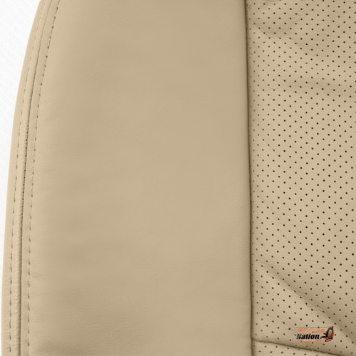 2006 2007 Lexus GS350 Sedan PASSENGER Bottom Tan Perforated Leather Seat Cover - Picture 9 of 9