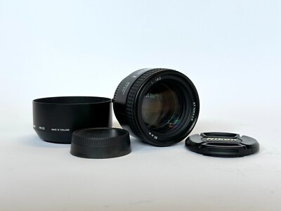 Nikon AF NIKKOR 85mm f/1.8 Lens | eBay