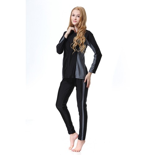 Muslim Women Full Cover Swimwear Modest Burkini Islamic Bathing Summer Beachwear - Picture 8 of 42