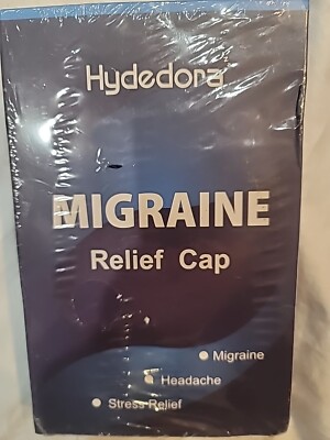 Hydedora Migraine Cold Or Heat Head Cap Pull-On Headache Relief Cap-Migraine NEW