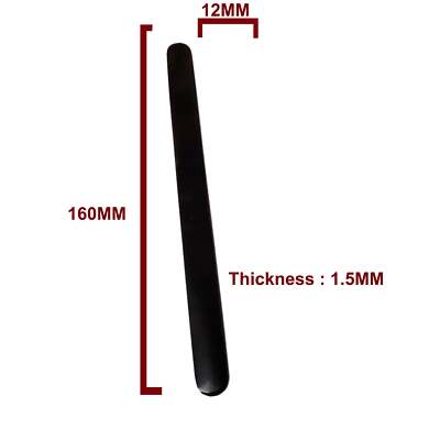 Zaza - Cow Horn 160mm Dark - Oud Risha / Reeshe / Plectrum / Pick (One Plectrum)
