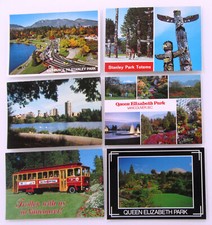 KANADA Postkarten Lot 6 x VANCOUVER British C...