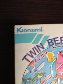 MSX Twin Bee CIB Boxed, Tested, works 1986 Rare Konami Japan Import 