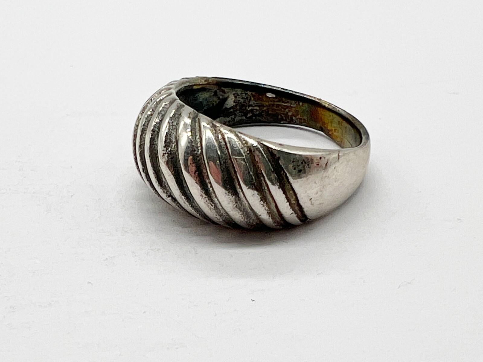 VINTAGE SOLID STERLING SILVER CELTIC SCOTTISH BAN… - image 2