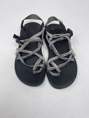 Chaco ZX/2 Classic Women's Size 8 Double Strap Toe Loop Grey