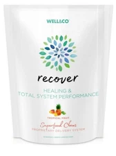 Well&Co Recover, Healing & System Performance, Superfood Chews - Tropical Fruit 