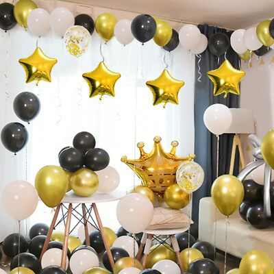 Kit Compleanno Matrimonio Palloncini Lattice SKYIOL | Set 114 Pezzi, Rosa E Oro - Per Feste E Compleanni Kit Decorazione Feste - Foto 8