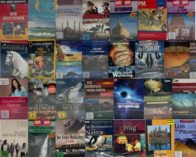 DVD Sammlung Filme/Serien aus den Bereichen Doku & Sonstiges zur Auswahl