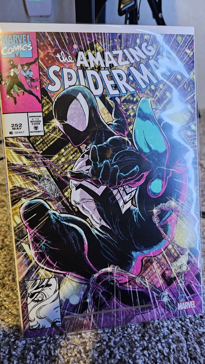 THE AMAZING SPIDER-MAN #252 FACSIMILE KAARE ANDREWS VIRGIN VARIANT