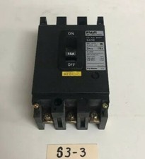 Fuji Electric SA33 15A Auto Breaker 3 Pole Fast Shipping Warranty 