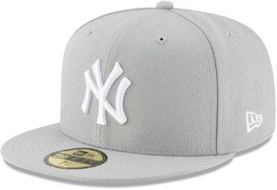 New Era New York Yankees Gray 59Fifty 7 5/8