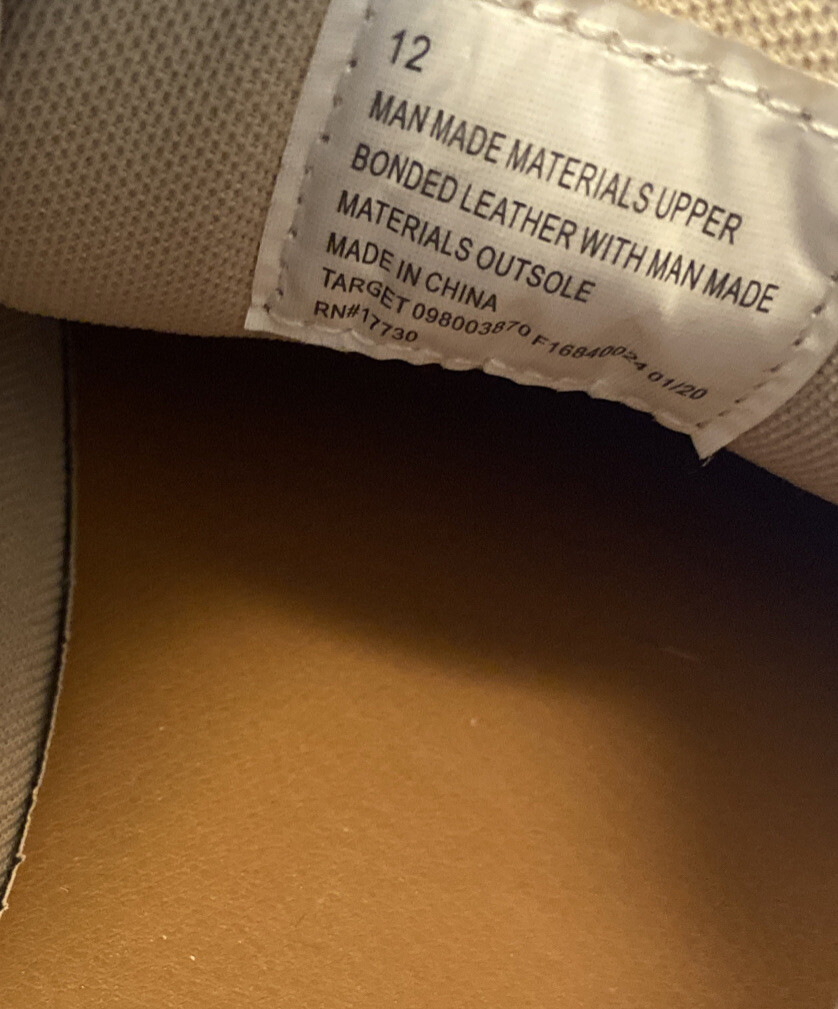 SAOLA Scarpe Oxford Goodfellow Target da uomo marroni stringate taglia 12M usate in ottime condizioni!