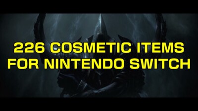 DIABLO 3 SWITCH - ALLE KOSMETIK KONVOLUT - FLÜGEL HAUSTIERE WIMPEL RAHMEN - 226 ARTIKEL