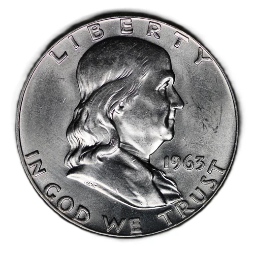 1963-D MS+++ Franklin Half Dollar