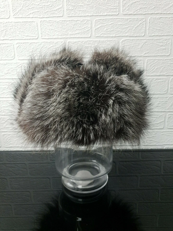 Rusiian чернобурка шапка шапка ушанка - Изображение 4 из 4