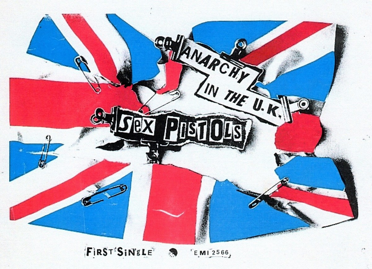 SEX PISTOLS 'Anarchy In The UK' Single Handbill / Flyer EMI 2566 7