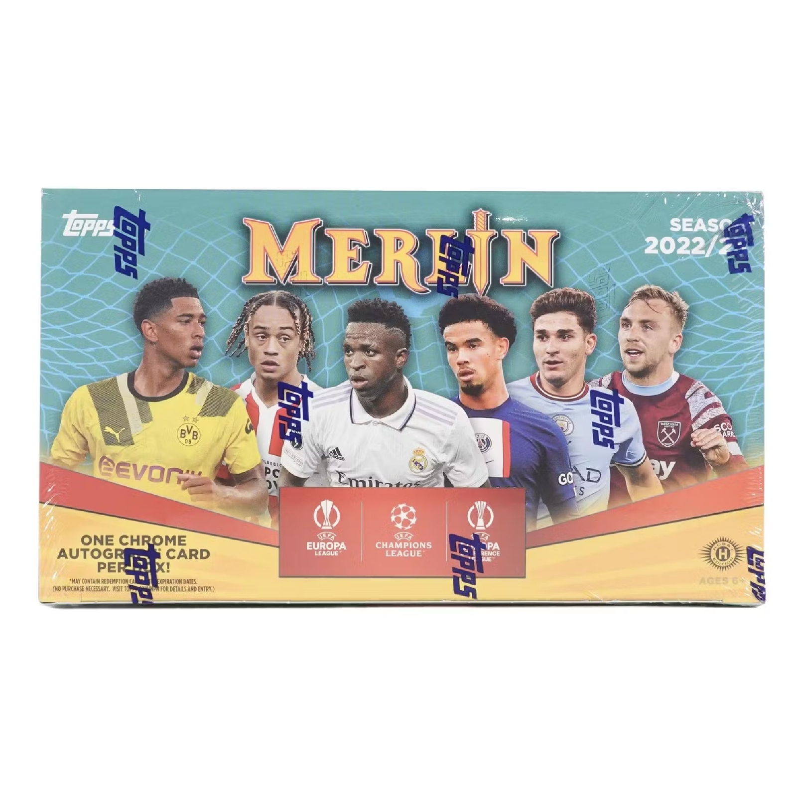 22-23 Topps Merlin Chrome Blaster 惜し Box