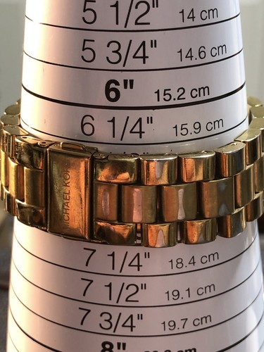 Michael Kors Women’s Dress Watch Champagne Dial Gold-tone Ladies MK5339 - 第 7/21 張圖片