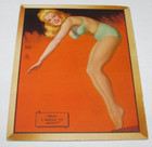 Vintage 1940s Original PIN-UP INK BLOTTER EARL MORAN "Shall I display ability?" — photo 1