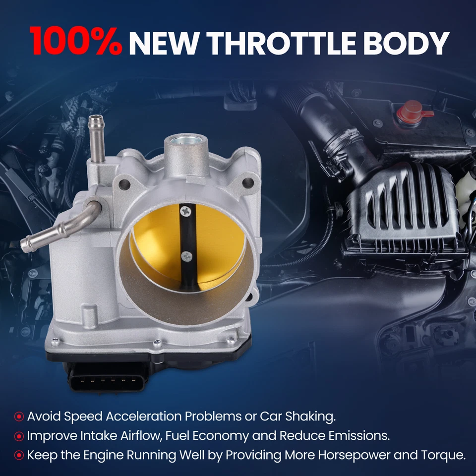 S20123 Throttle Body for Lexus ES330 RX400h Toyota Camry Sienna Solara 3.0L 3.3L - Image 2 of 4