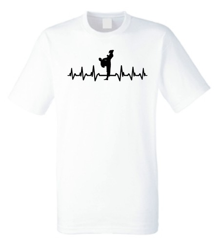 Karate T shirt | It's in My HeartBeat Freestyle Martial Arts t-shirt MMA tshirt - Picture 6 of 12
