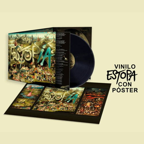 LP ESTOPA "ESTOPIA -VINILO +POSTER-". Nuovo