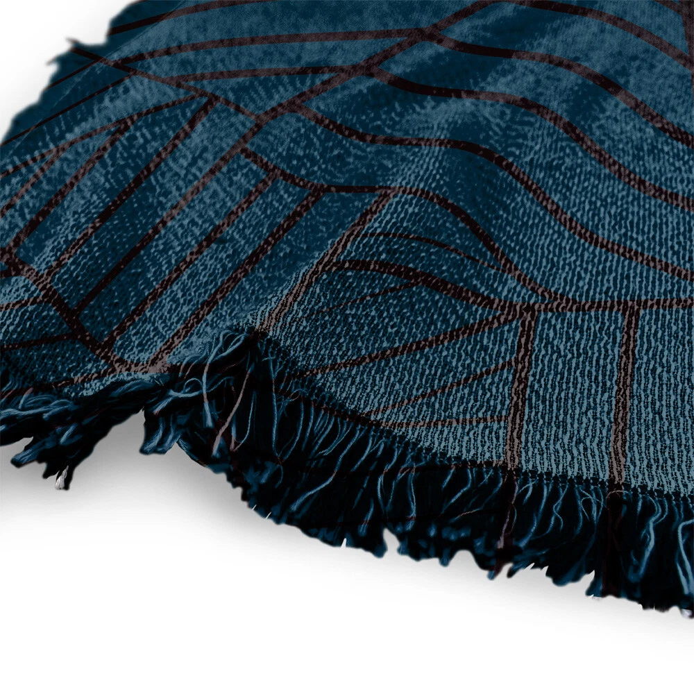Harry Potter Blanket, 50"x60" Line Style Ravenclaw Woven Blend Throw
