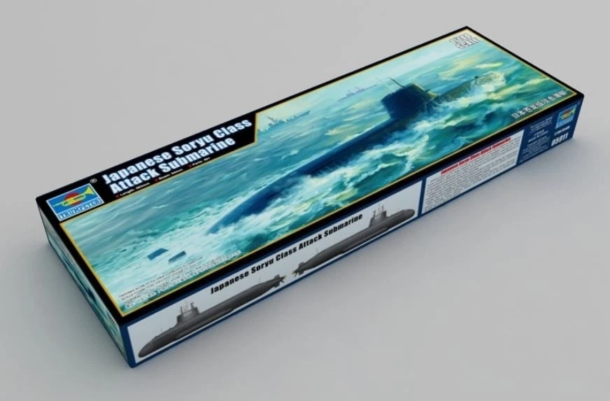(TRU05911) - Trumpeter 1:144 - Japanese Soryu Class Attack Submarine - Photo 1/1